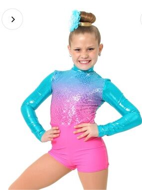 Alexandra Collection Cotton Candy Fantasy Dance Costume Sz 8
